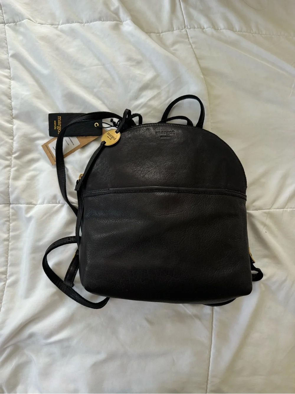 Margot NY faux leather backpack